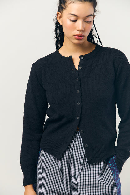 Piste Cardigan in Black