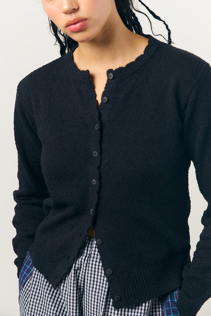 Piste Cardigan in Black