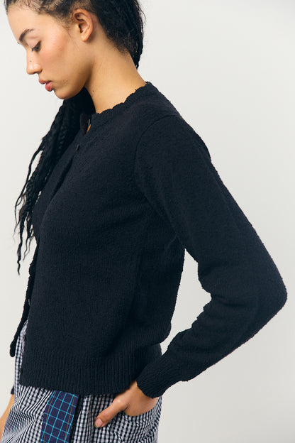 Piste Cardigan in Black