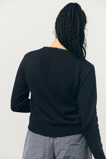 Piste Cardigan in Black