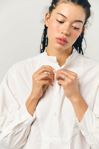 Shirt Dress in Off-White