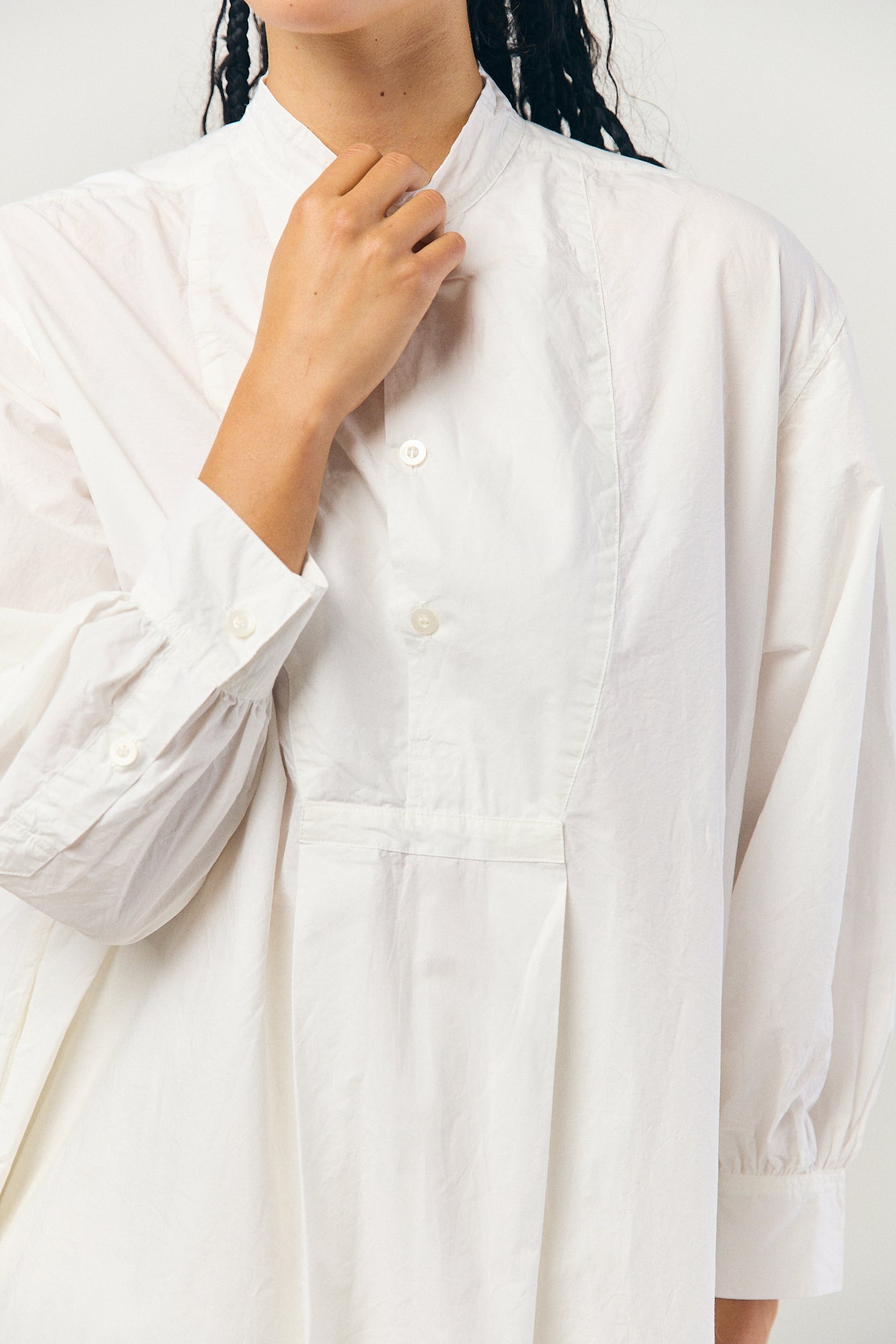 Shirt Dress in Off-White