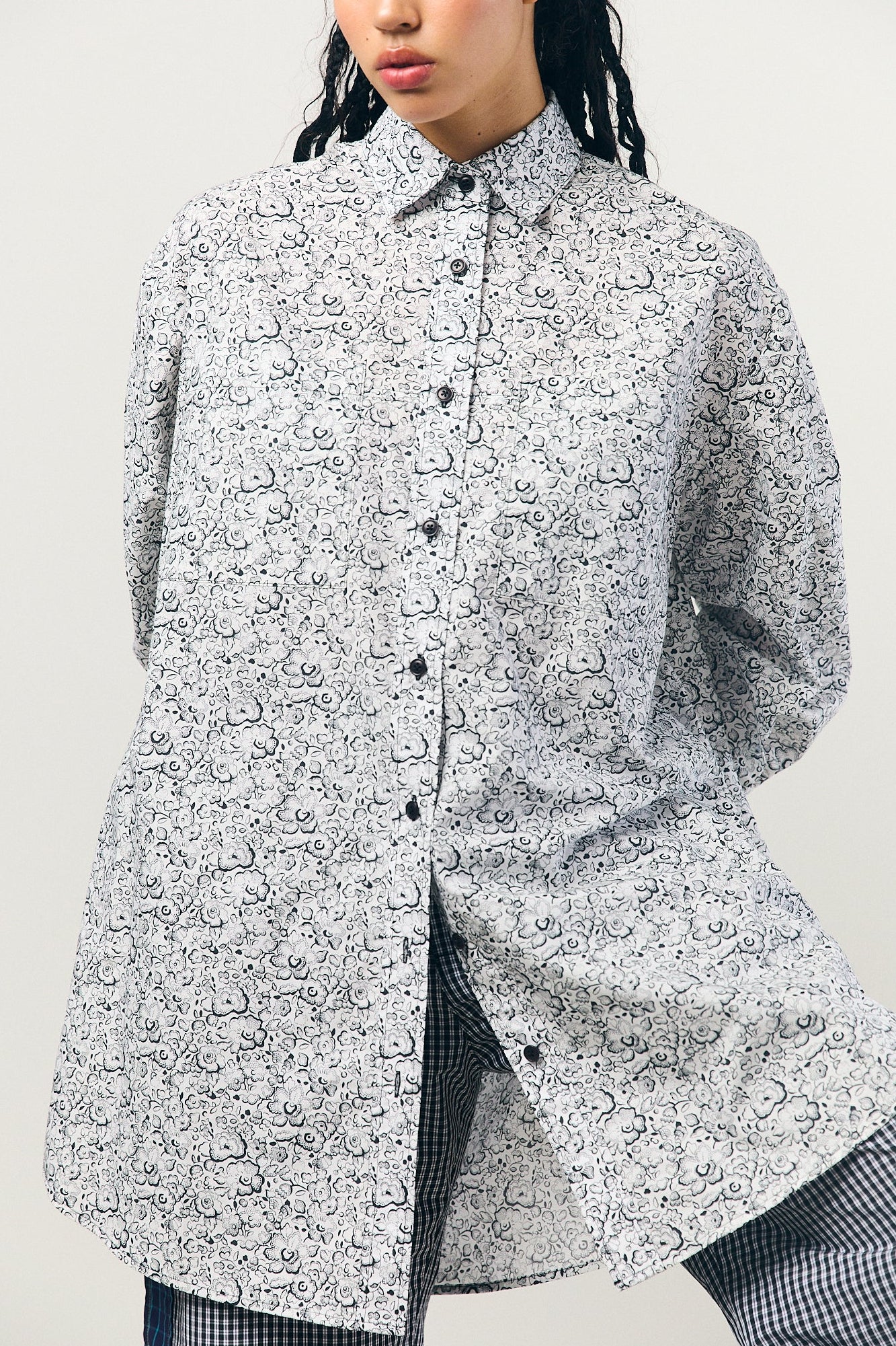 Liberty Poplin Tunic / Mini Shirtdress