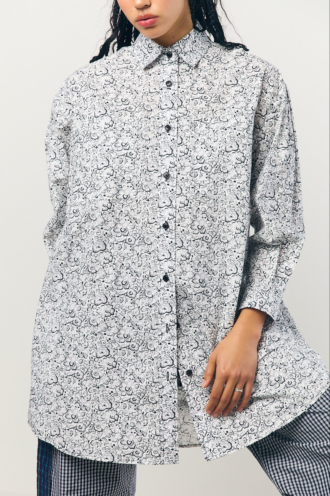 Liberty Poplin Tunic / Mini Shirtdress