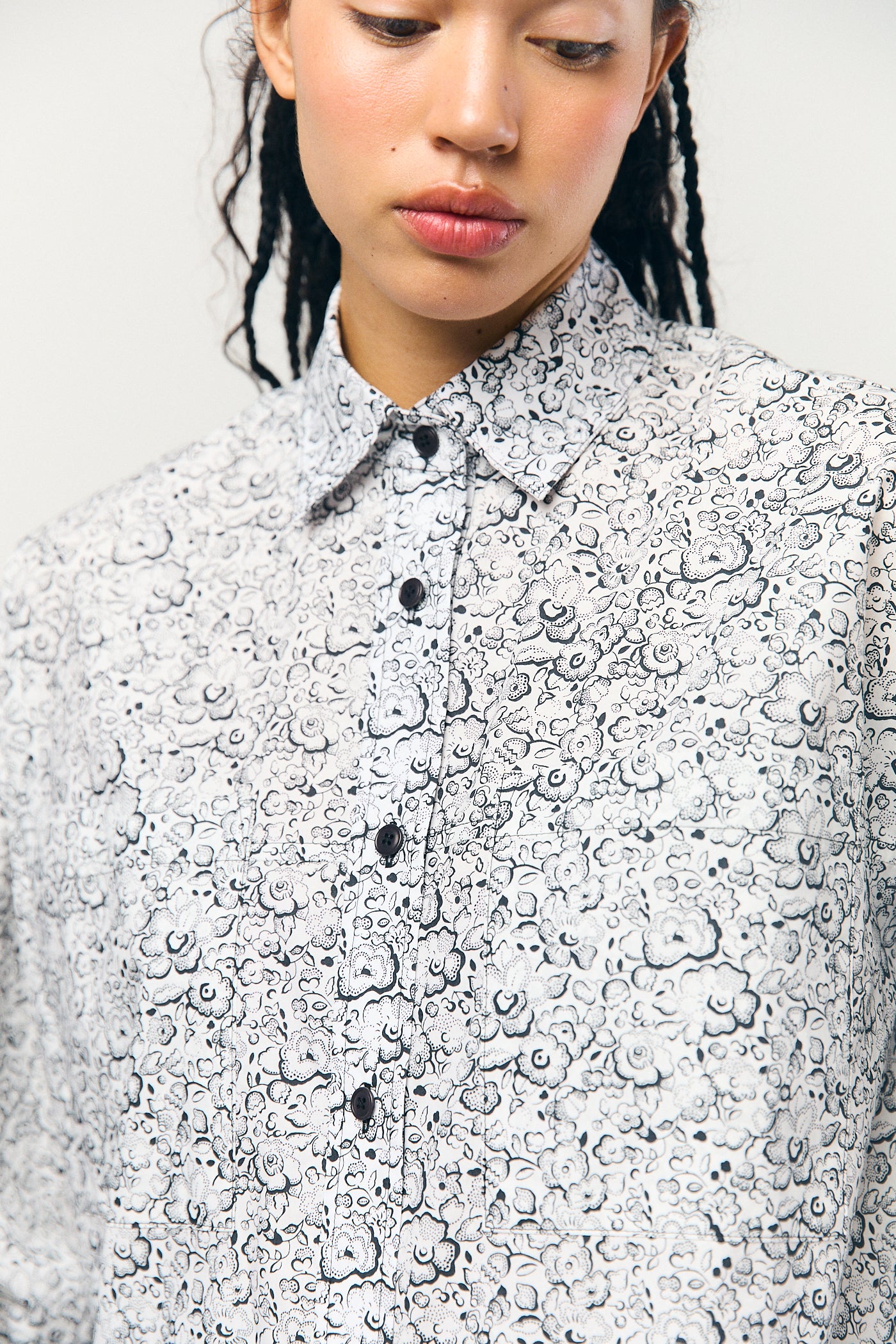 Liberty Poplin Tunic / Mini Shirtdress