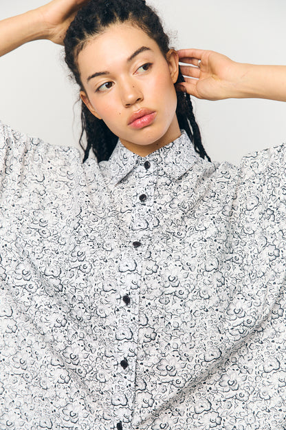 Liberty Poplin Tunic / Mini Shirtdress