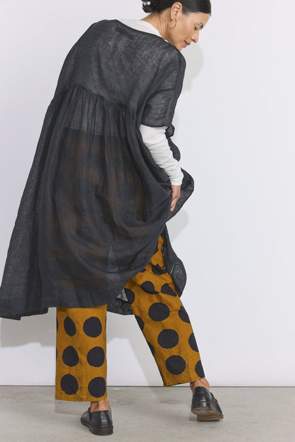 Lazy Pants - Orange Dot