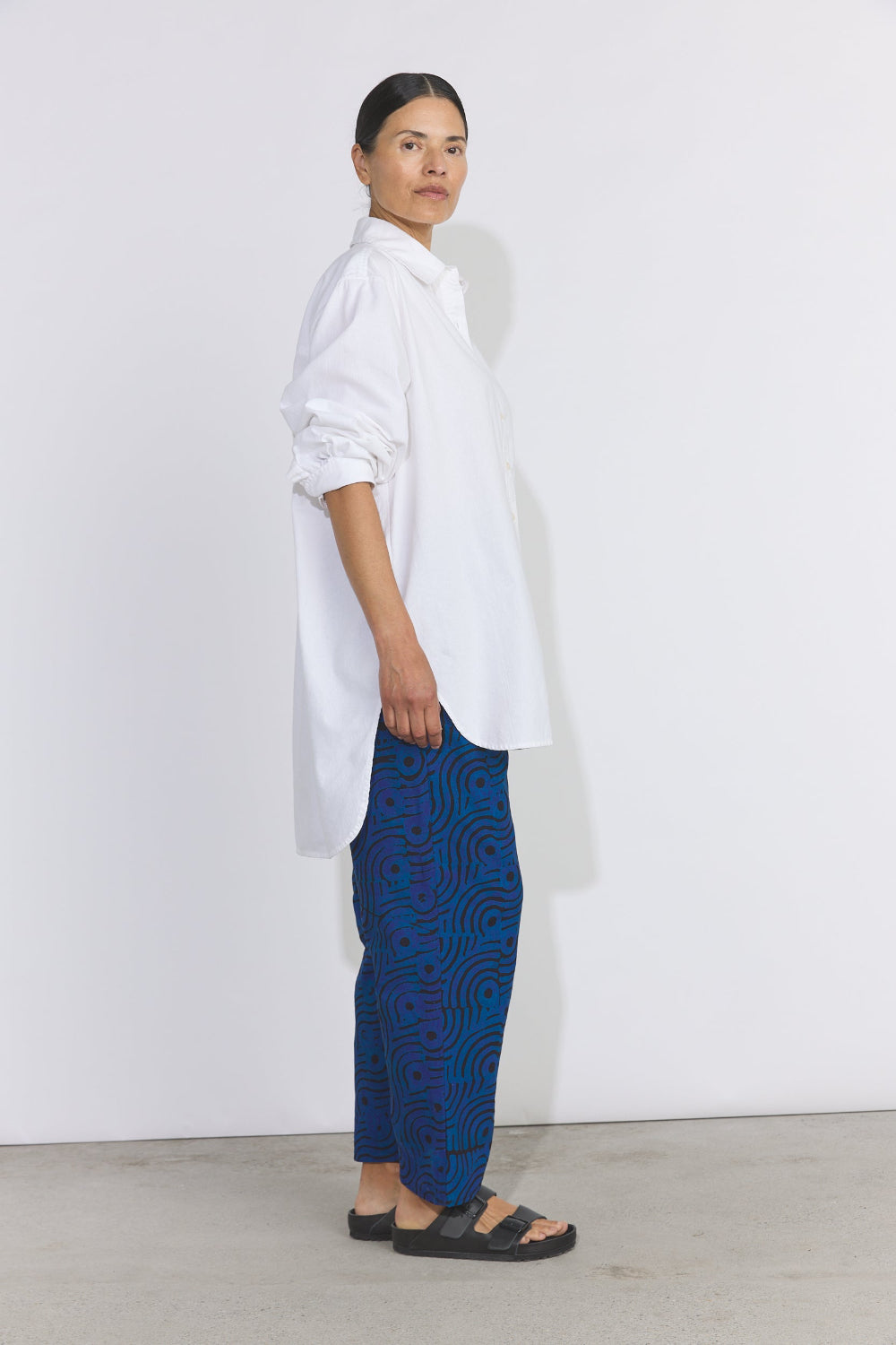 Lazy Pants - Indigo Swirl
