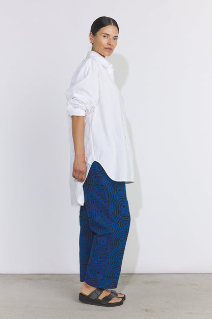 Lazy Pants - Indigo Swirl