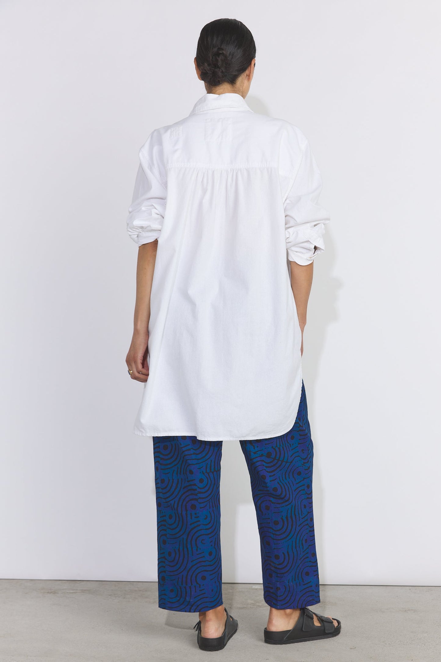 Lazy Pants - Indigo Swirl