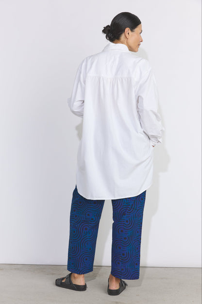 Lazy Pants - Indigo Swirl