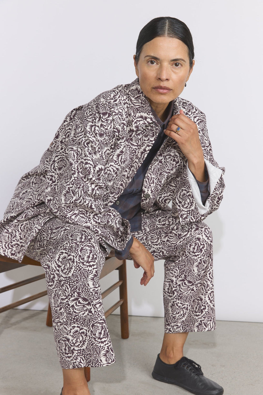Work Pant - Liberty of London Floral Canvas