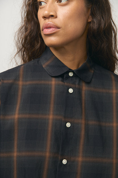 Kay Shirt in Brown Check