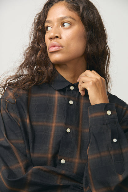 Kay Shirt in Brown Check