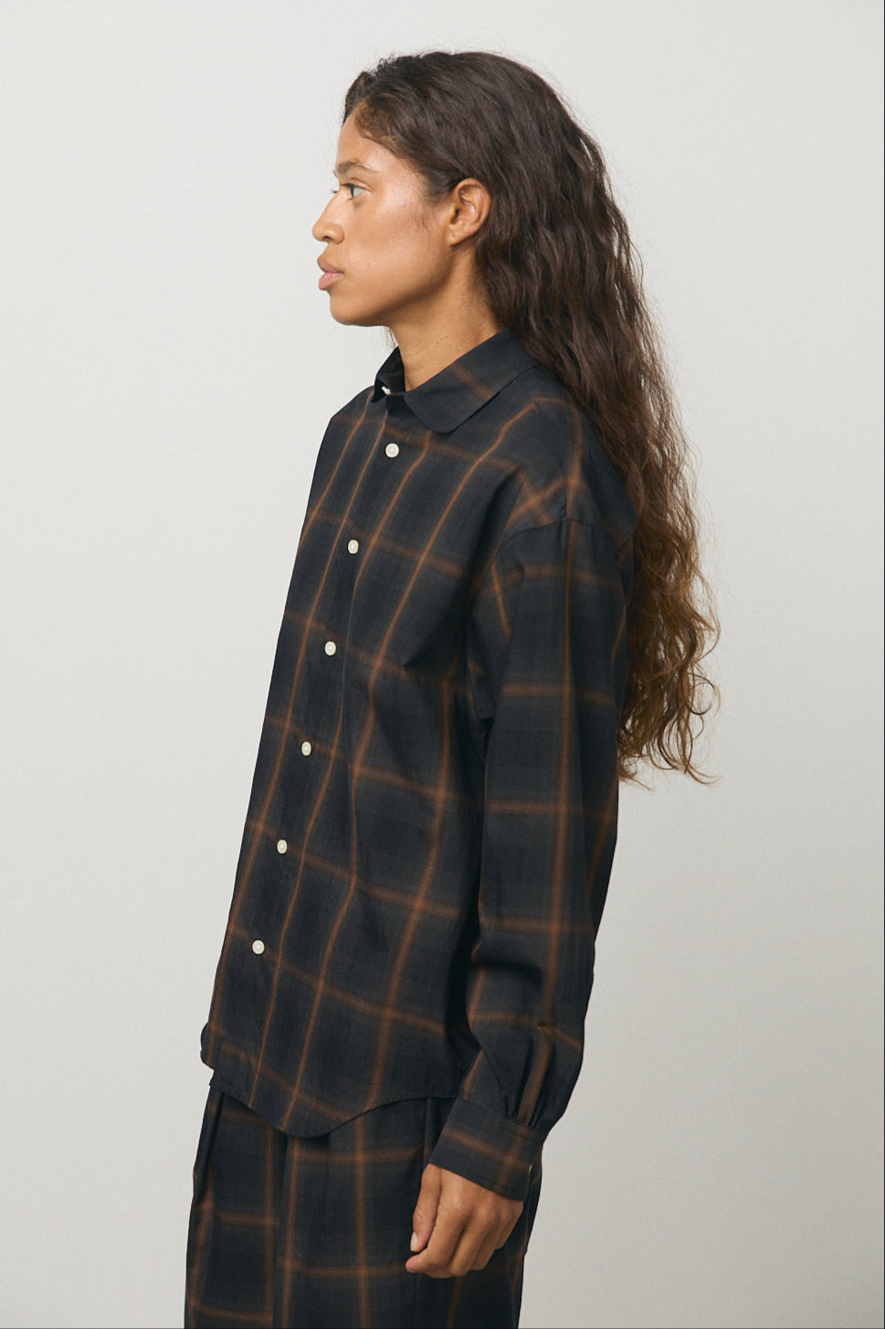 Kay Shirt in Brown Check
