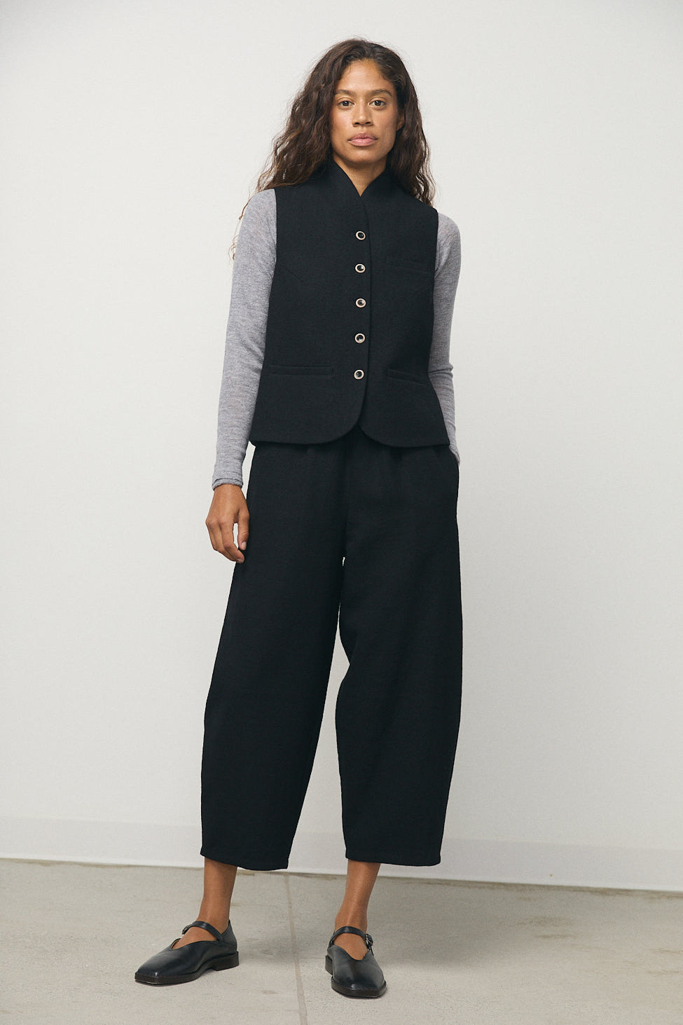 Fosco Trouser in Black