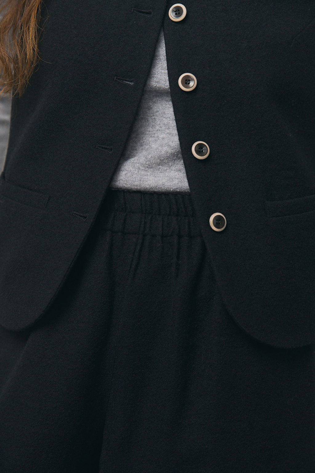 Fosco Trouser in Black