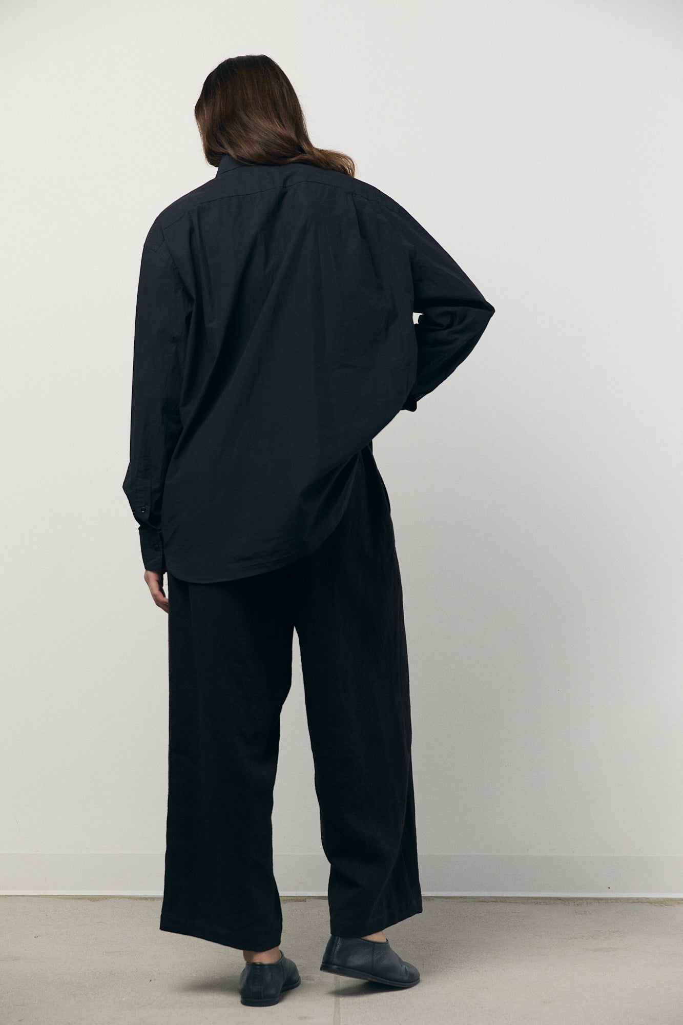 Baggy Easy Pants in Brown