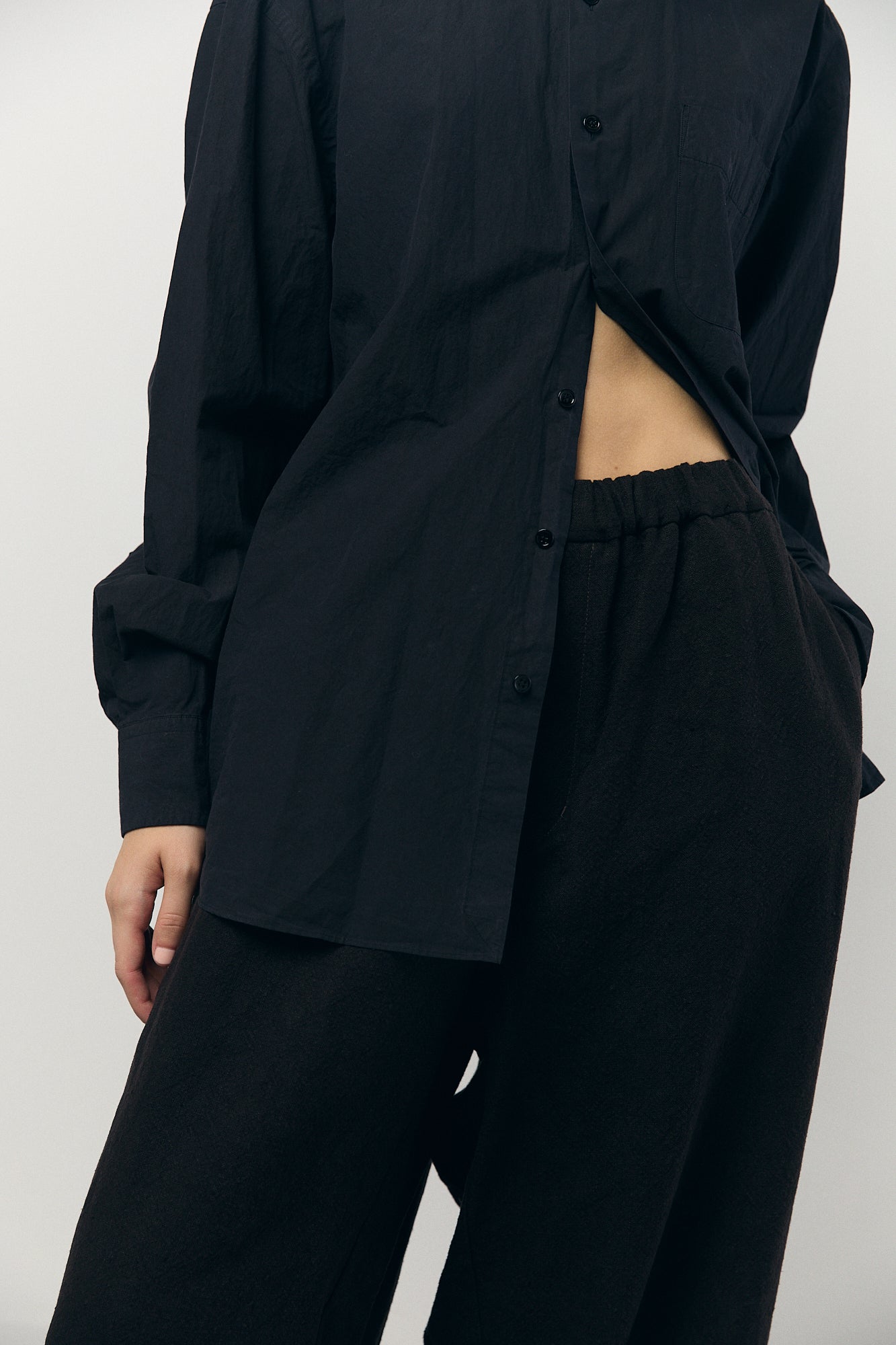 Baggy Easy Pants in Brown