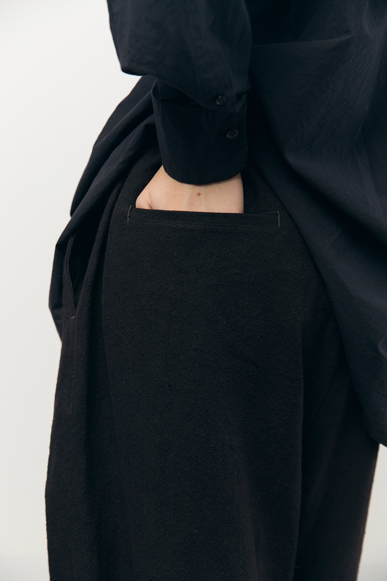 Baggy Easy Pants in Brown