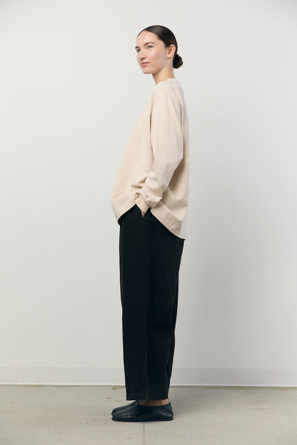 Tube L/S T-Shirt - Beige