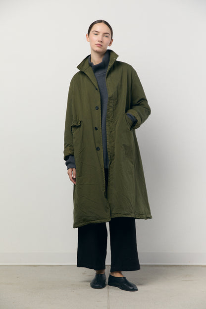 Garment-dye Coat in Khaki