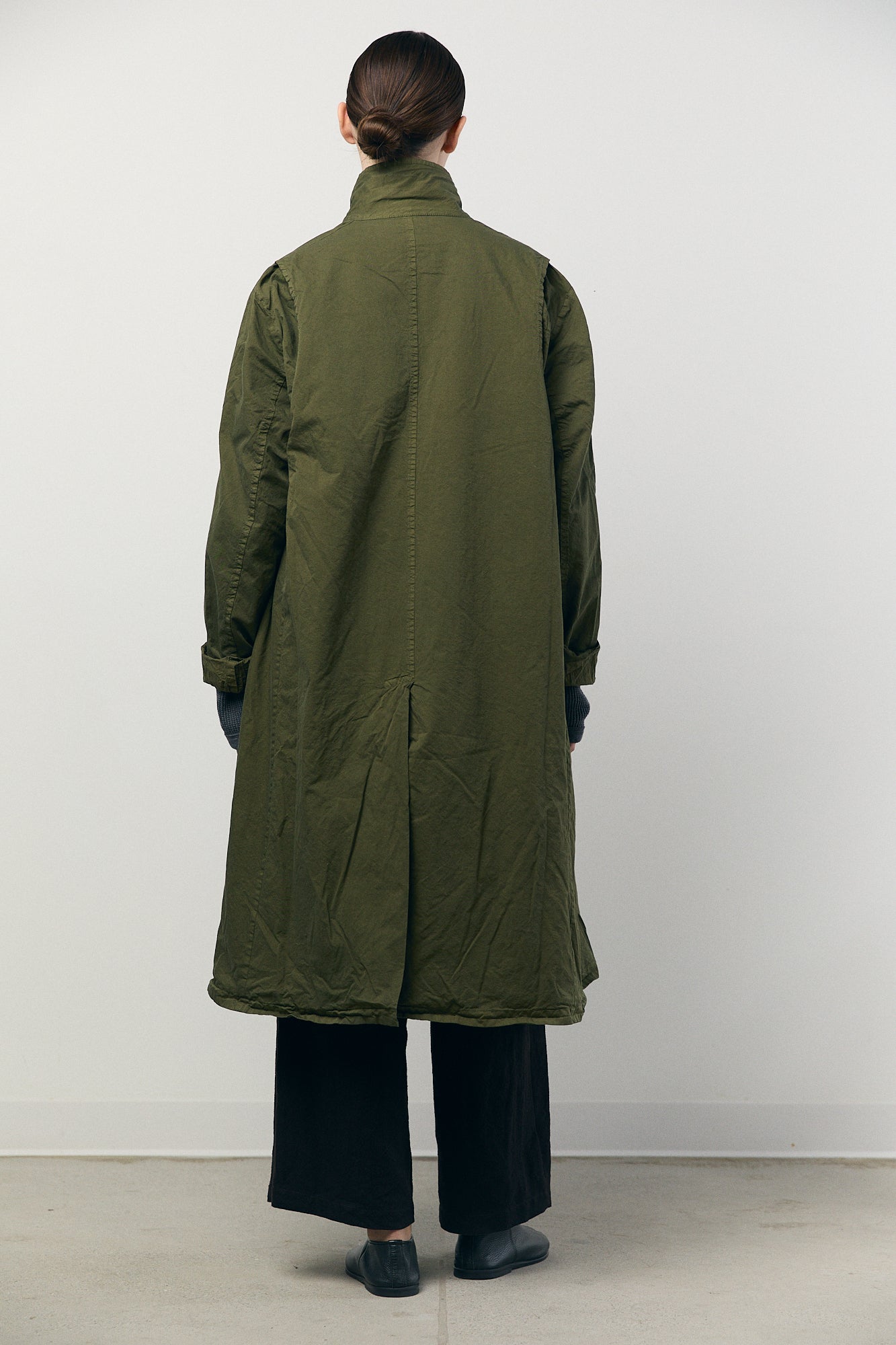 Garment-dye Coat in Khaki