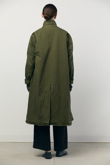 Garment-dye Coat in Khaki