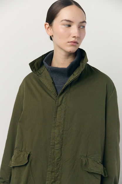 Garment-dye Coat in Khaki