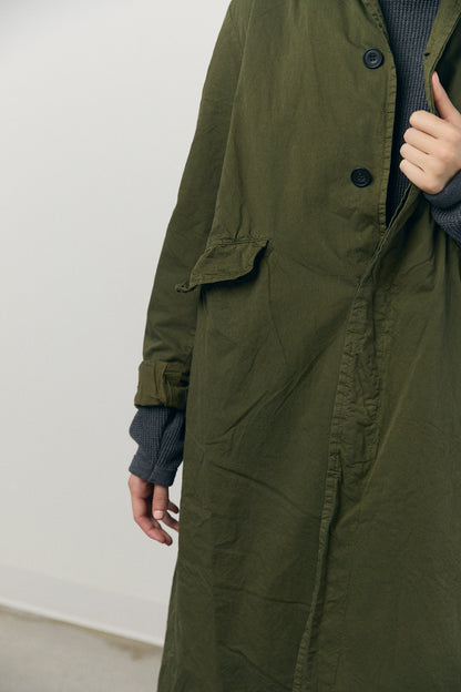 Garment-dye Coat in Khaki