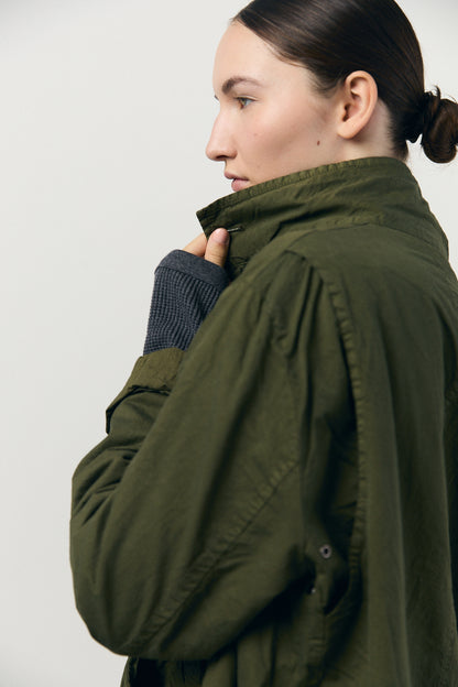 Garment-dye Coat in Khaki