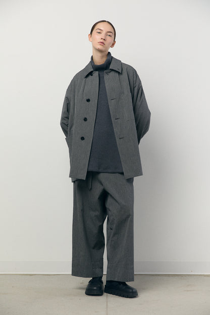 Work Cropped Trousers in B&W