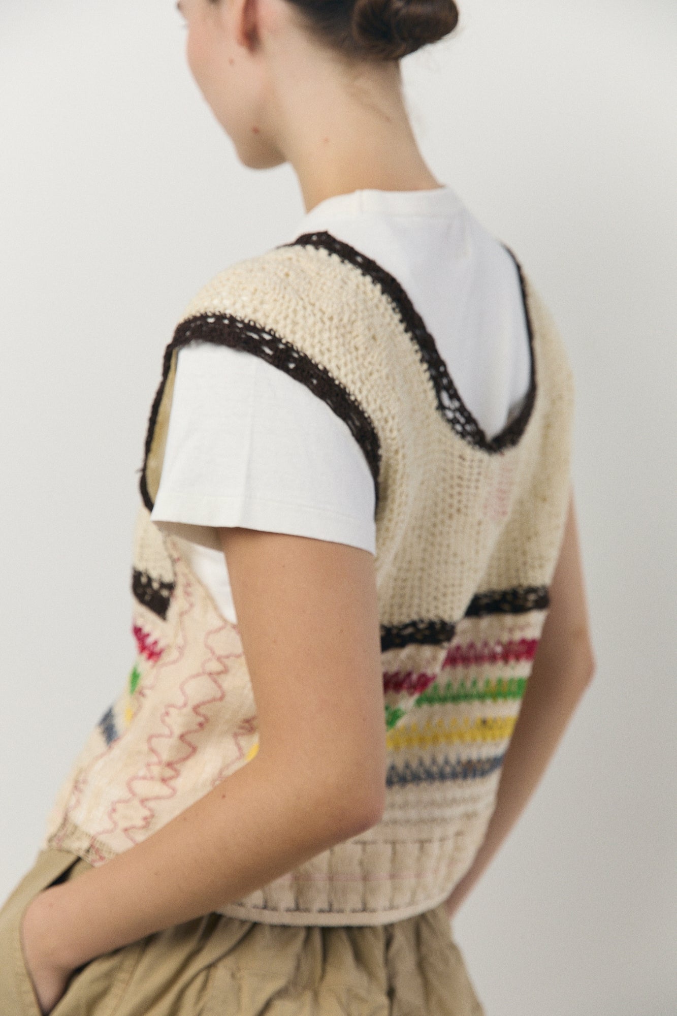 Crochet Patchwork Vest