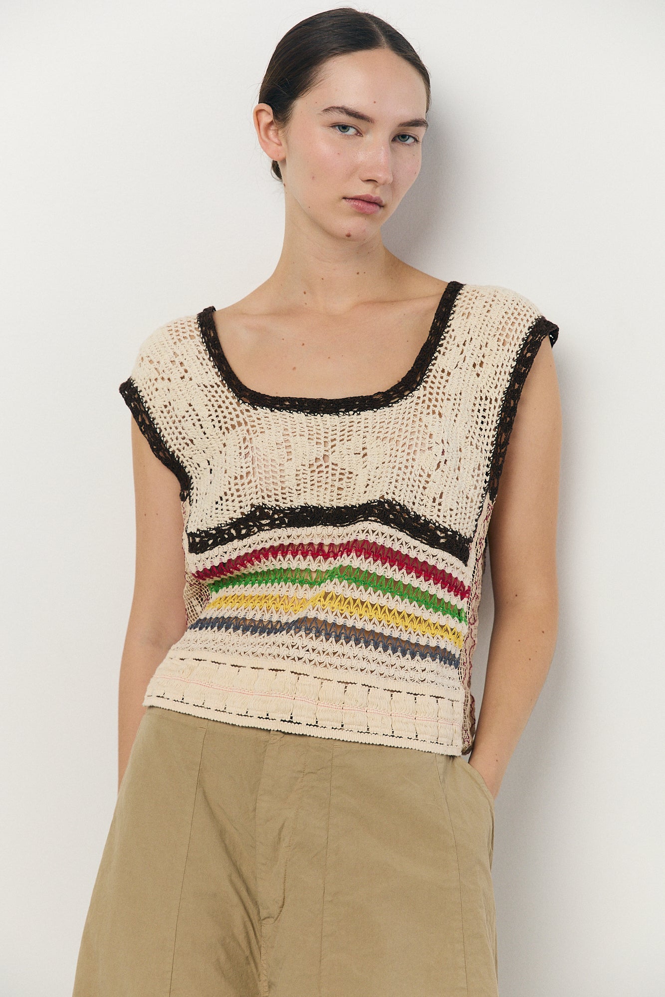 Crochet Patchwork Vest