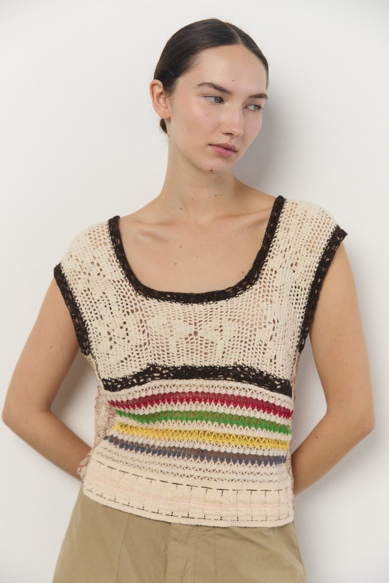 Crochet Patchwork Vest