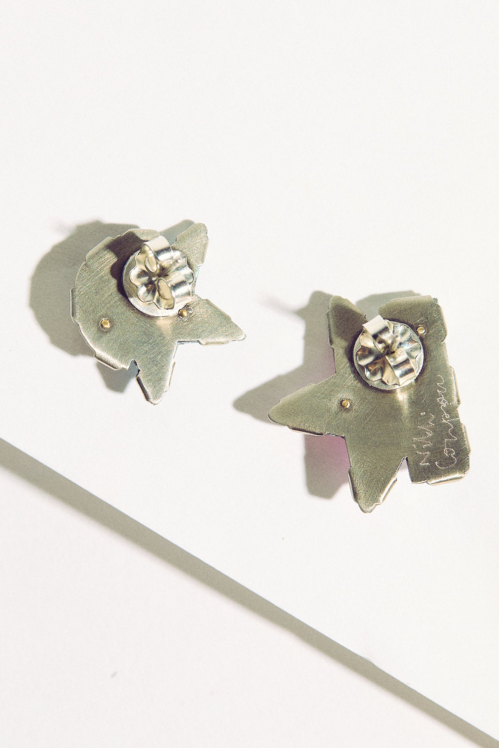 Tiny Studs - Pink, Blue & Red