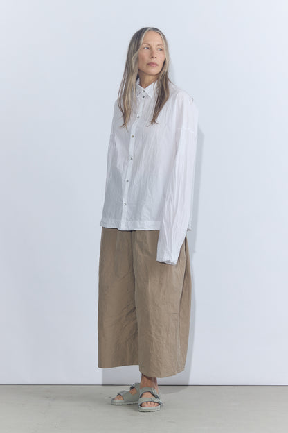 Unisex Collar Shirt TC - White