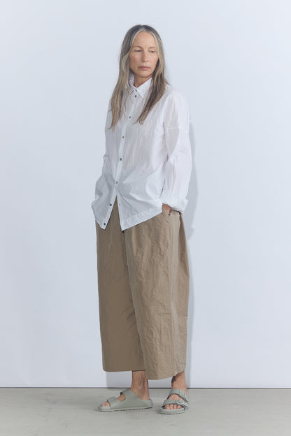 Unisex Collar Shirt TC - White