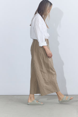 Wide Trousers N - Sand