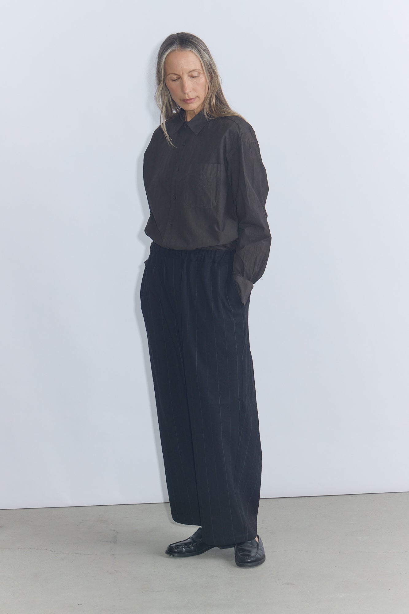 Baggy Easy Pants - Stripe