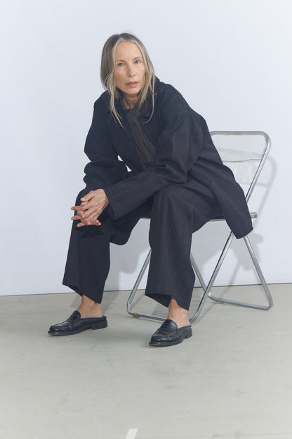 Baggy Easy Pants - Stripe