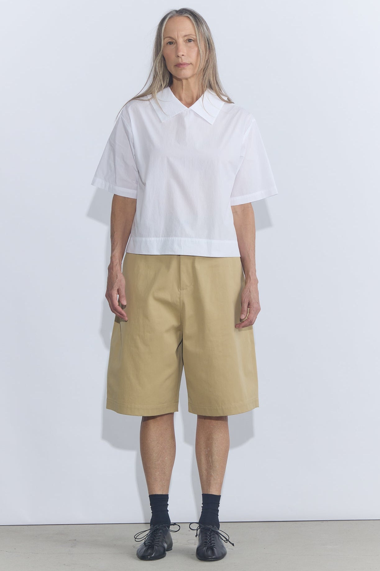 Tate Chino Bermuda Short - Beige