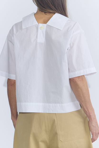 Twin W Blouse - White