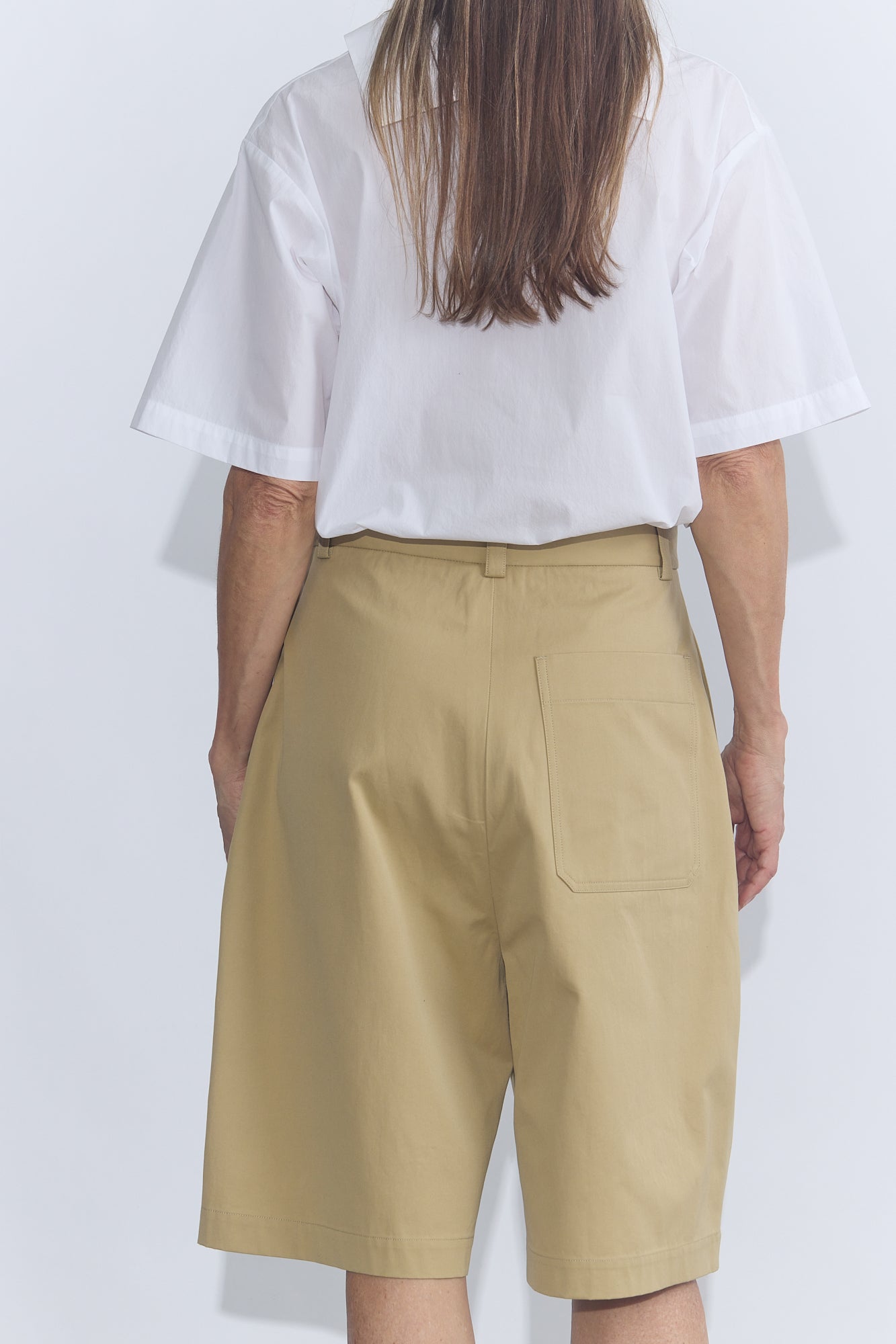 Tate Chino Bermuda Short - Beige