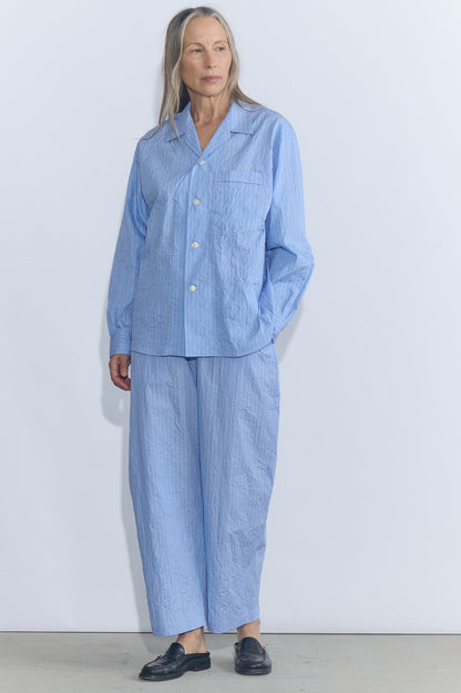 Oscar CC Shirt - Sax Stripe