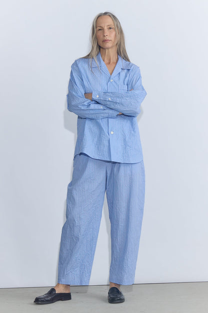 Oscar CC Shirt - Sax Stripe