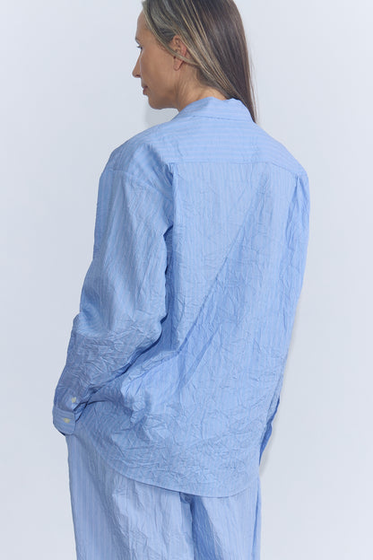 Oscar CC Shirt - Sax Stripe