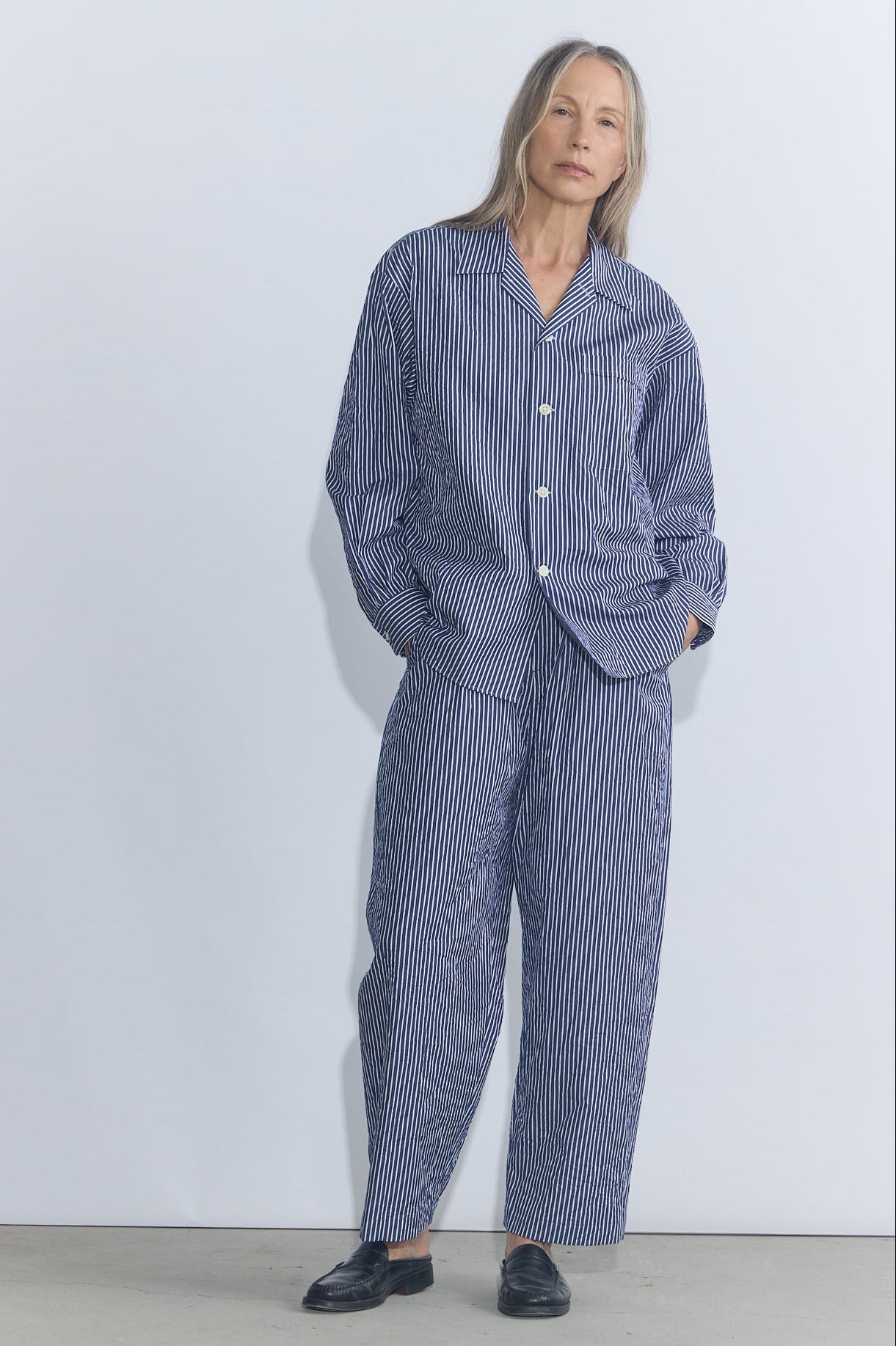 Rito CC Pant- Navy Stripe