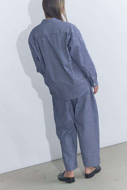 Oscar CC Shirt - Navy Stripe