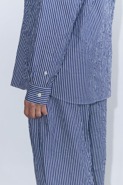 Oscar CC Shirt - Navy Stripe